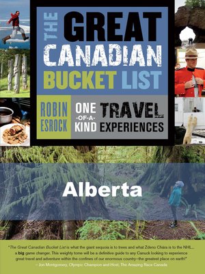 cover image of The Great Canadian Bucket List — Alberta